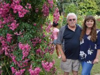 Summer Vacation 2018-108  Terry and Dave, and Roses!